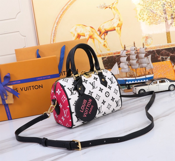 ルイヴィトンバッグ背面デザイン